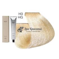 Стійка фарба для волосся Н3 / HG Золотистий суперосвітлюючий Colour Previa, 100 мл