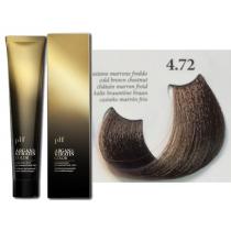 Фарба для волосся з Арганом і кератином 4.72 шатен коричневий холодний pH laboratories pH Argan & Keratin, 100 мл