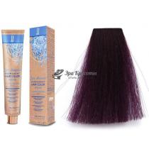 Стійка безаміачна крем-фарба 5.22 Насичений фіолетовий світло-каштановий Zero Ammonia Permanent Hair Color JJs, 100 мл