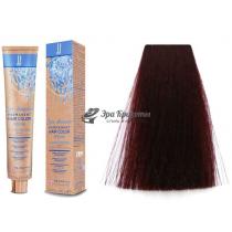 Стійка безаміачна крем-фарба 5.6 Червоний світло-каштановий Zero Ammonia Permanent Hair Color JJs, 100 мл