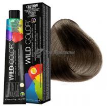 Перманентна крем-фарба 4 Коричневий Permanent Hair Color Wild Color, 180 мл