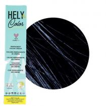 Перманентна крем-фарба 1.1 синє-чорний Helycolor JJs, 100 мл