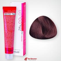 Крем-фарба для волосся 5.4 світло-коричневий мідний Palco, 100 мл