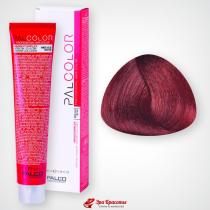 Крем-фарба для волосся 5.66 світло-коричневий інтенсивний червоний Palco, 100 мл